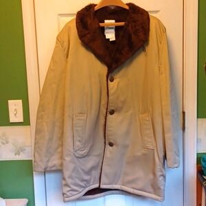 Coat men's size large by Haband new no tags made in USA vintage